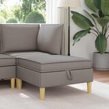  Stolić za sofu s pohranom Sivosmeđa Tkanina | shoptok.hr