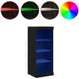  LED komoda Crni hrast 41 x 37 x 100 cm Konstruirano drvo | Eponuda.com