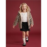 Sinsay Teddy jakna s leopard printom i kapuljačom s ušima Cijene