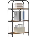 vidaXL Polica Dimljeni hrast 60 x 30 x 109 cm Konstruirano drvo | shoptok.hr