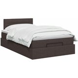  Krevet od pjene s madracem i LED-om Tamno smeđa 120 x 190 cm | shoptok.hr