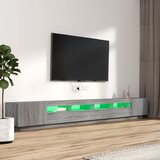  3-dijelni set TV ormarića LED boja hrasta od konstruiranog drva | shoptok.hr