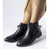 Gemre Black classic Chelsea boots with rhinestones Adua | Shoptok.si