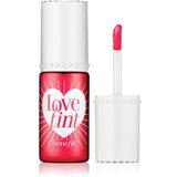 Benefit Lovetint Fiery-Red Tinted Lip & Cheek Stain tekoča šminka in rdečilo 6 ml za ženske | Shoptok.si