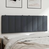  Jastuk za uzglavlje Hanko tamnosivi 137 cm baršunasti | shoptok.hr