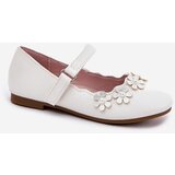 EVENTO Children's Ballet Flats With Flowers White Landgia | Shoptok.si