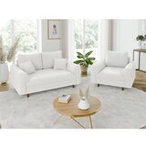 Ropez Bela sedežna garnitura iz tkanine bouclé 150 cm Ariella – | Shoptok.si
