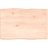 vidaXL Mizna plošča 60x40x4 cm neobdelana trdna hrastovina Cene