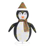  Ukrasna božićna figura pingvina LED od luksuzne tkanine 120 cm | shoptok.hr