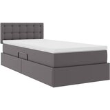Krevet s prostorom za pohranu s LED-om Siva 90 x 190 cm | Eponuda.com