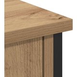 TV ormarić Crni Hrast 101x35x65 cm Enginjerwood i Čelik | shoptok.hr