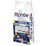 Monge dog medium puppy & junior piletina i pirinač 15kg