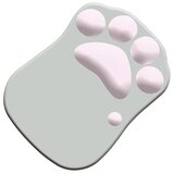INF Ljubka podloga za miško s tačko mačke in oporo za zapestje Grey, (21734013) | Shoptok.si