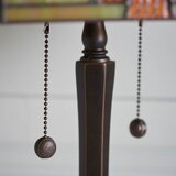  Endon 64286 - Stona lampa Tiffany NEVADA 2xE27/60W/230V, prečnik 40 cm | Eponuda.com
