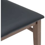 vidaXL Jedilni stoli z blazinami 2 kosa Brown Solid Wood Rubber | Shoptok.si