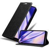 Cadorabo Ohišje, združljivo z Huawei Y6P v nočna črna - Zaščitni ovitek z magnetnim zapiranjem, stoječo funkcijo in režo za kartice, (20561038) | Shoptok.si