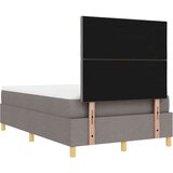 Postelja z vzmetnico z vzmetnico Taupe 120 x 190 cm blago, (5000125817) | Shoptok.si