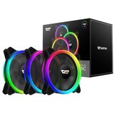 Darkflash DR12 Pro 3u1 ARGB set ventilatora za kućište, crni | shoptok.hr