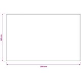  Tkanina za stol Pravokutni Bež 140 x 260 cm Poliester | shoptok.hr
