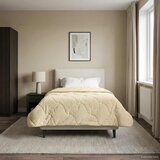  Ljetni pokrivač Krema 140 x 220 cm Mikrofibra i teddy flis | shoptok.hr
