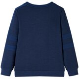  Dječja topla majica modra prošarana 104 | shoptok.hr