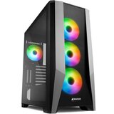 Sharkoon Tg7m rgb atx okno gaming črno ohišje | Shoptok.si