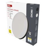  LED svetilo nadometno DIONI okroglo, črna, 32W, nastavljiva CCT | Shoptok.si