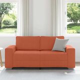  Dvosjed Crveno-narančasti 180x77x82 cm Korduro tkanina | Shoptok.si