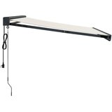 Tenda na uvlačenje krem 3,5 x 2,5 m od tkanine i aluminija Slike