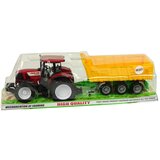 Traktor za igru s kiper prikolicom 50 cm - crveno/žuti | shoptok.hr