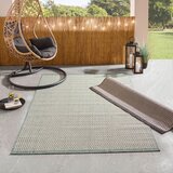 Ambia Garden PREPROGA ZA ZUNANJO UPORABO 160/230 cm tkano zelena | Shoptok.si