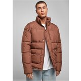 Urban Classics Plus Size Short Puffer Jacket - brown Cijene