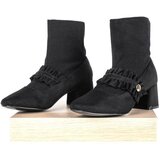 Resti Black pumps on a higher post with a Preciosa sock - Footwear | shoptok.hr