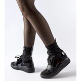 Gemre Black wedge sock boots Spoleto | Shoptok.si
