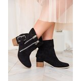 Resti Decorated heeled boots in black Zerta | ePonuda.com