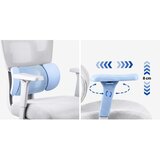 Sofotel Talin 2493 ergonomska uredska stolica s naslonom za glavo – siva | Shoptok.si