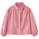  Dječja bluza sa širokim rukavima starinske ružičaste boje 140 | shoptok.hr
