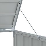  Spremište za 2 kanta za otpad smeđe 144x81x113 cm čelično | shoptok.hr