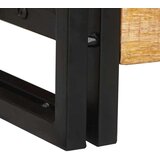  Konzolna miza s predalom 2 pcs Rjava Trden robusten mangov les - - Rjava - 38.44 - 200 x 33 x 75 cm - 2025- | Shoptok.si