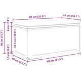  Stolica Tamnozelena 81 x 41 x 40 cm Svileni i Fino Radeći Drvo | shoptok.hr