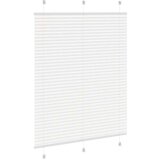 vidaXL Plisirana roleta bijela 105x150 cm širina tkanine 104,4 cm | shoptok.hr