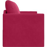  Krevet na razvlačenje Vinska crvena 124 x 71 x 78 cm Baršun | shoptok.hr
