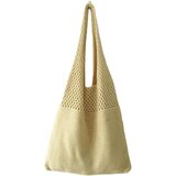 Dardanar Kvačkano pleteno torbo Ženska plažna torba Estetična torba Pletena mreža, (21167173) | Shoptok.si