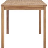  Vrtni blagovaonski set od 7 dijelova 140 x 80 cm masivno tikovino drvo | Eponuda.com