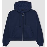Defacto Standard Fit Thin Sweatshirt Fabric Cardigan Cene