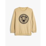 Koton Sweatshirt Tiger Printed Long Sleeve Crew Neck Cotton Cene