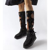 Gemre Black boho-style boots Putignano | Shoptok.si