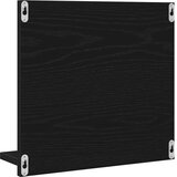  Kupaonsko ogledalo crni hrast 40x10,5x37 cm Inženirsko drvo | Eponuda.com