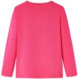  Dječja majica dugih rukava jarkoružičasta 140 | shoptok.hr