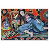  Slika - Henri Matisse – Odalisque with Turkish Chair 30x20 Na talijanskom platnu | shoptok.hr